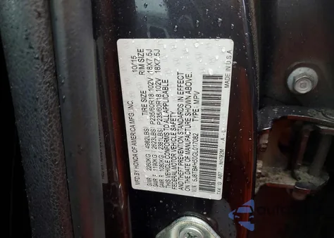 2016 Acura Rdx Technology z USA, uszkodzony, nr VIN 5J8TB4H50GL017082